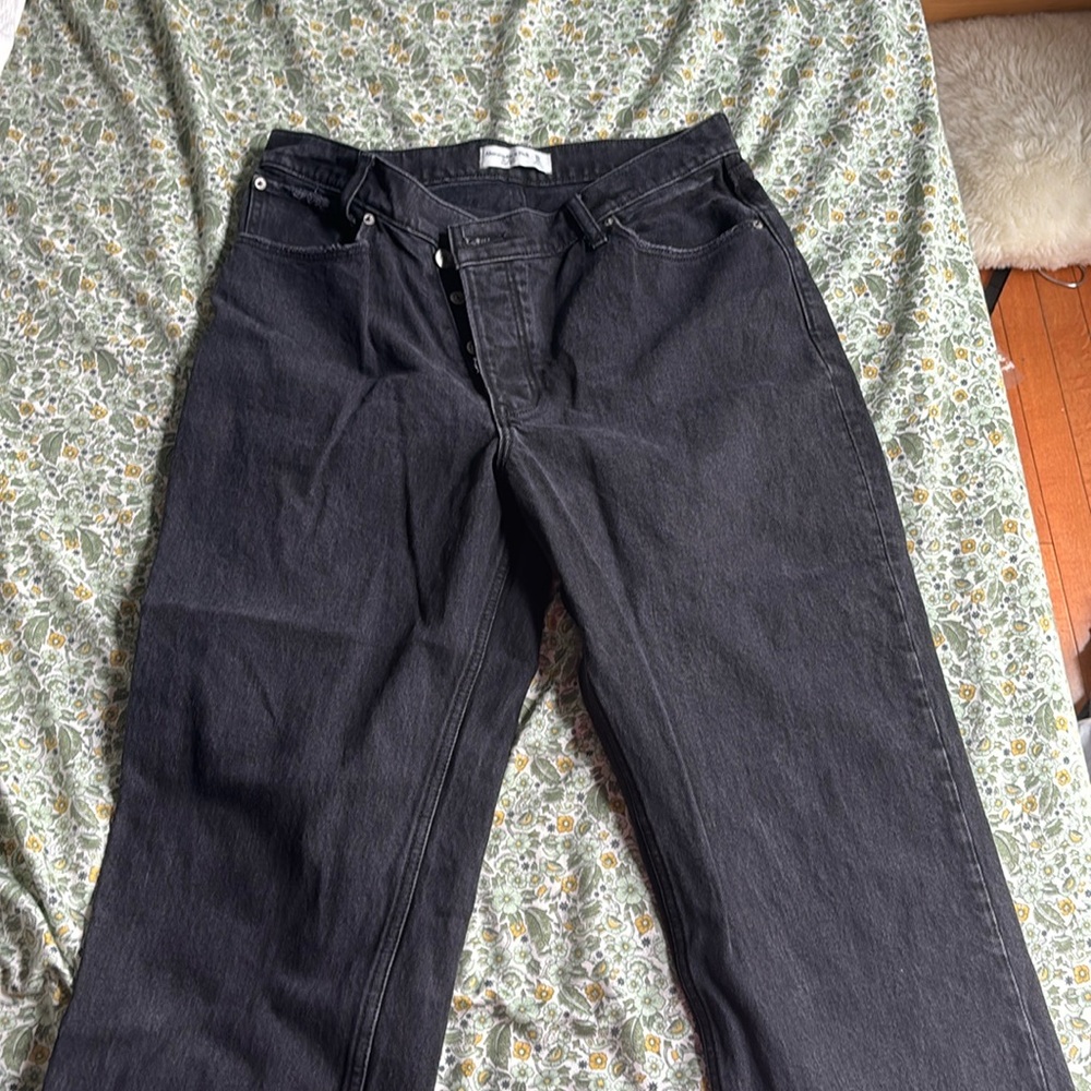 Abercrombie & Fitch The Dad High Rise Jeans